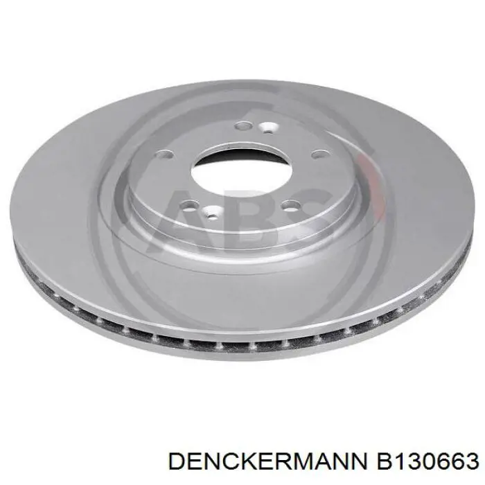 B130663 Denckermann Гальмо дискове переднє