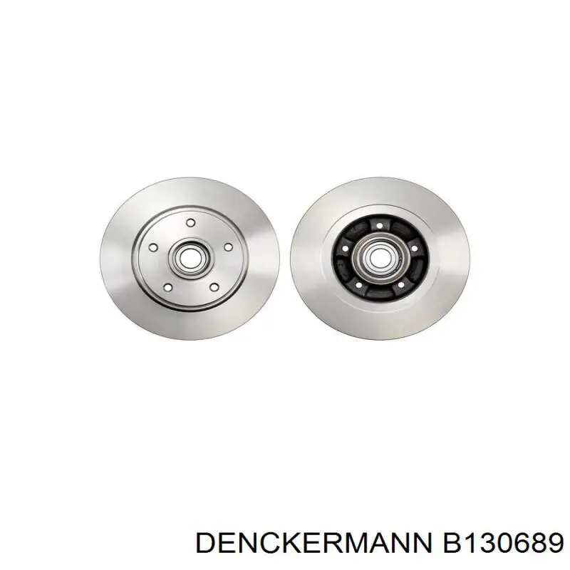 Задні дискові гальма Denckermann B130689 ціна, від 77.63 USD