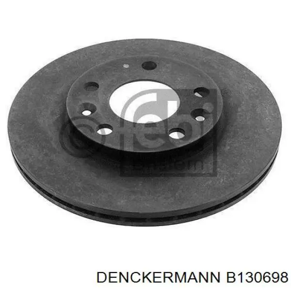 B130698 Denckermann Гальмо дискове переднє
