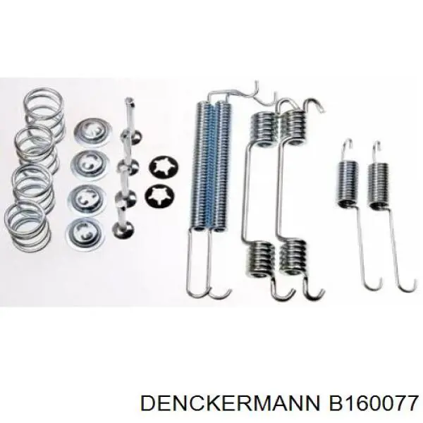 Монтажний комплект задніх барабанних колодок Denckermann B160077 ціна, від 5.95 USD