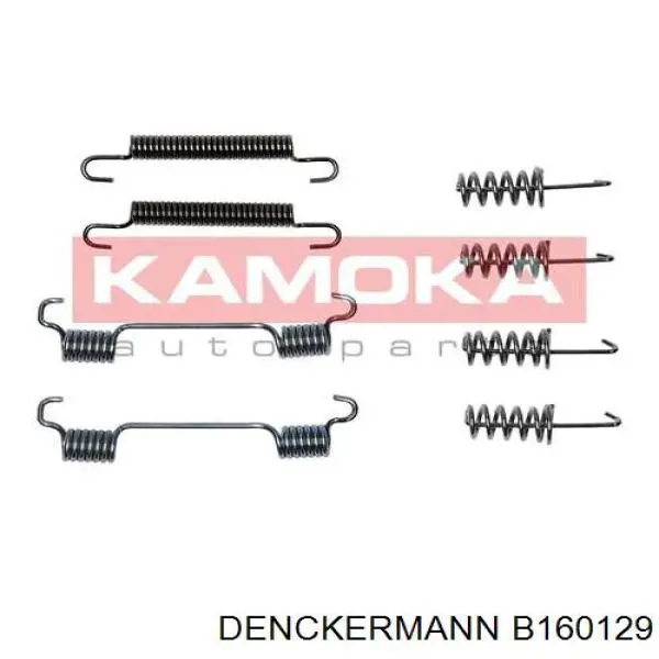 B160129 Denckermann Ремкомплект стоянкового гальма