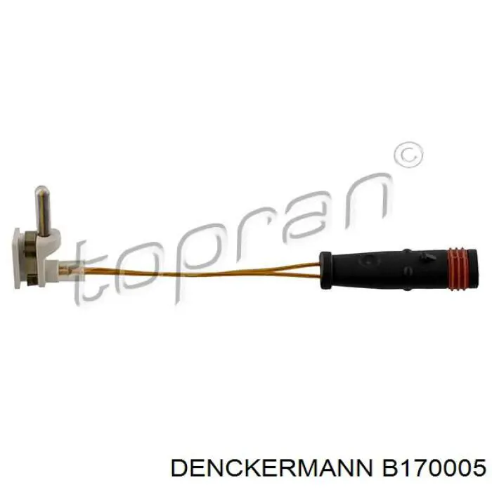 Датчик зносу гальмівних колодок, задній Denckermann B170005 ціна, від 2.42 USD