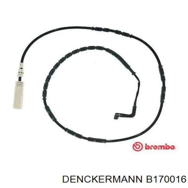 Купити B170016 Denckermann Датчик зносу гальмівних колодок, задній