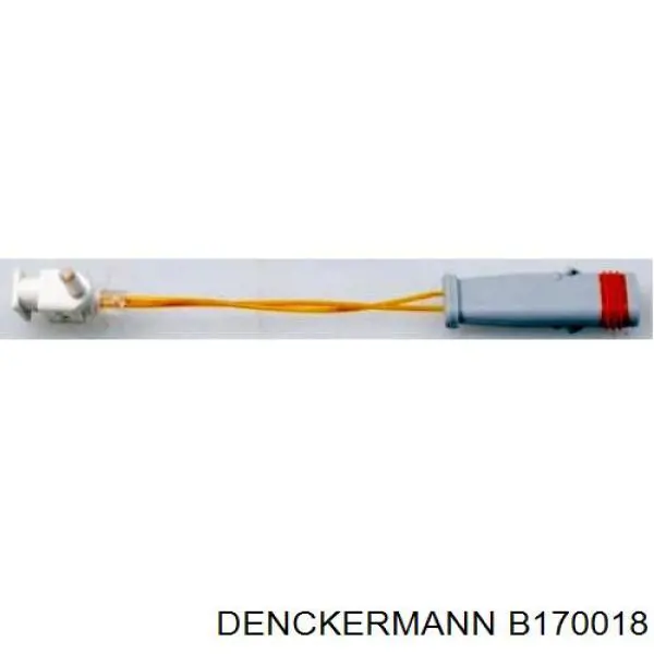 B170018 Denckermann датчик зносу гальмівних колодок, передній лівий