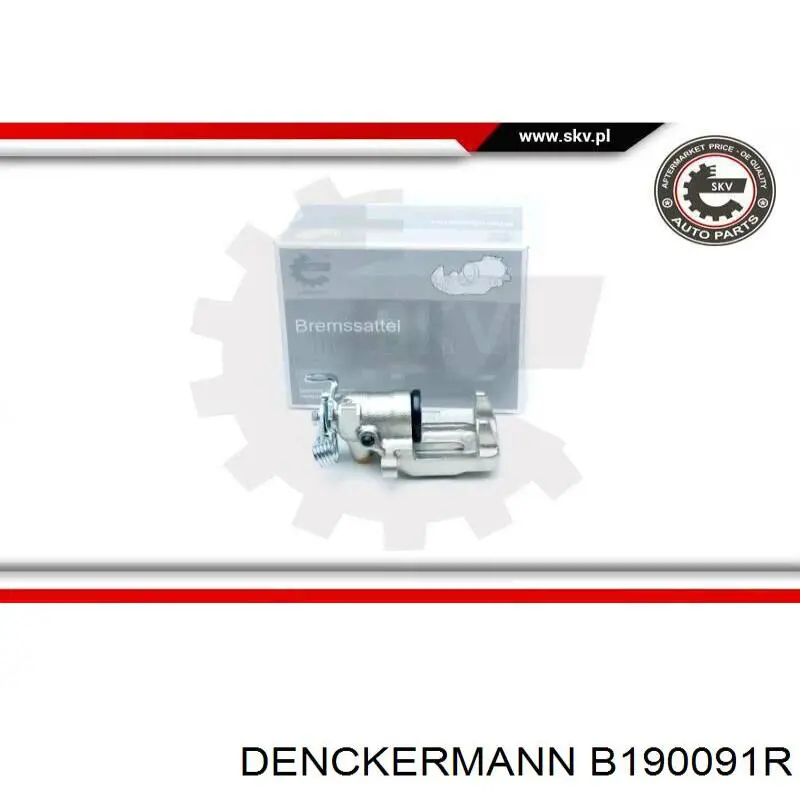 Купити B190091R Denckermann Супорт задній правий