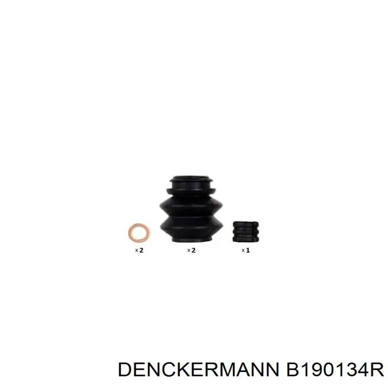 Супорт гальмівний передній правий Denckermann B190134R ціна, від 25.34 USD