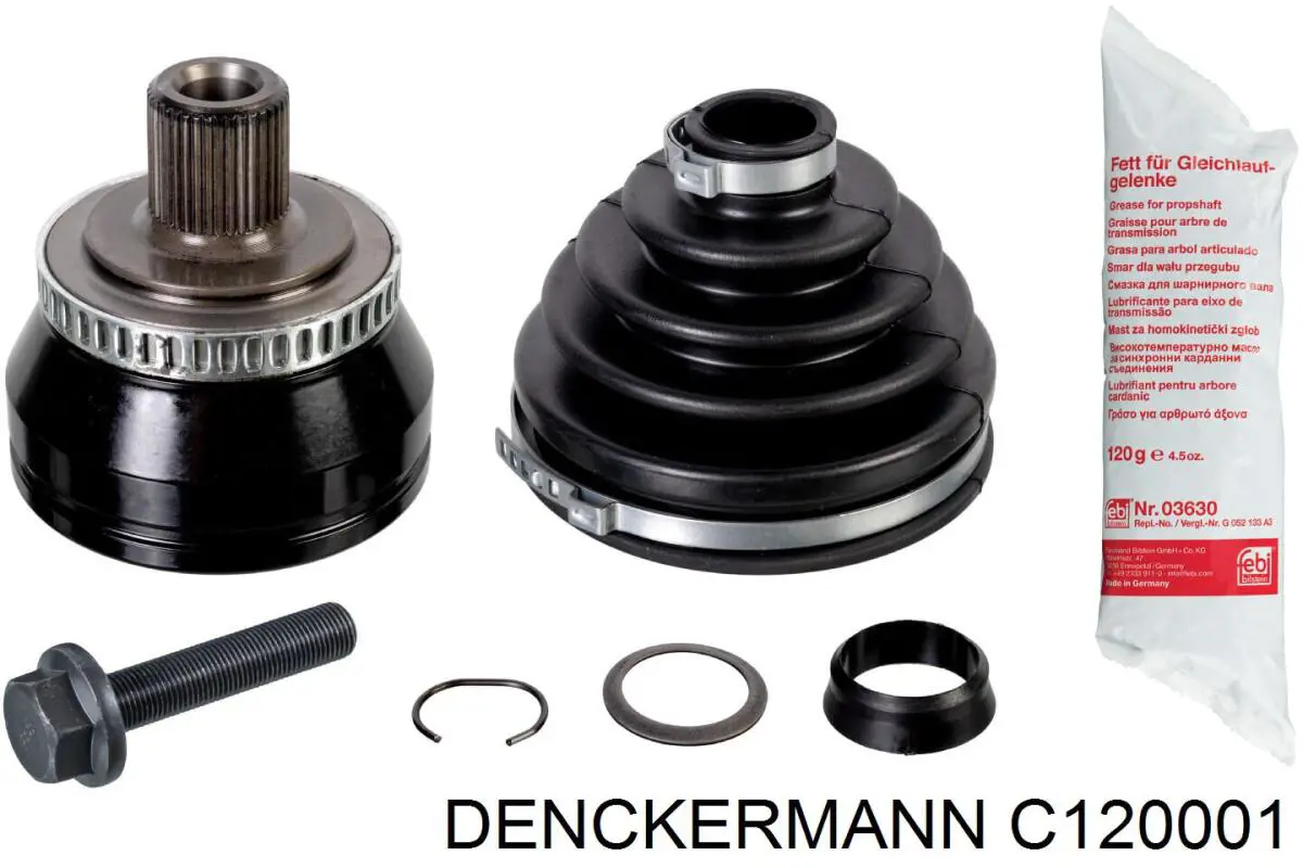 C120001 Denckermann шрус зовнішній передній