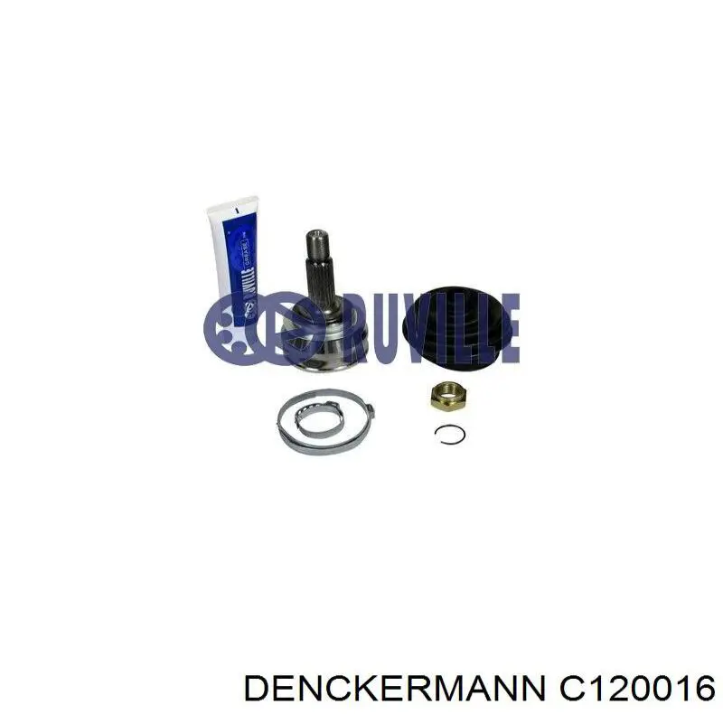 Граната колісна Denckermann C120016 ціна, від 22.11 USD