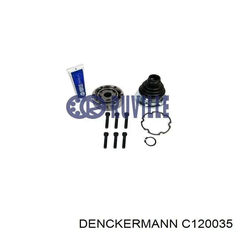 Купити C120035 Denckermann Граната внутрішня ліва
