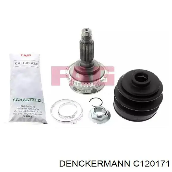 Граната колісна Denckermann C120171 ціна, від 29.85 USD