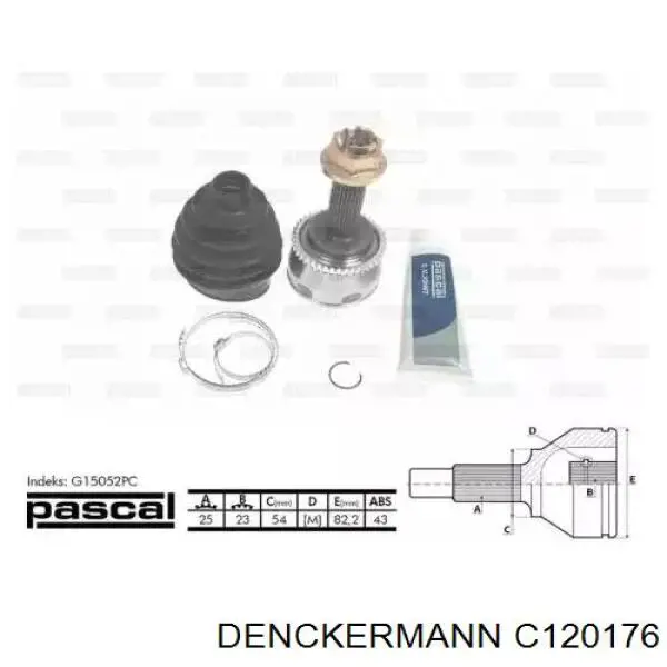 Граната колісна Denckermann C120176 ціна, від 30.03 USD