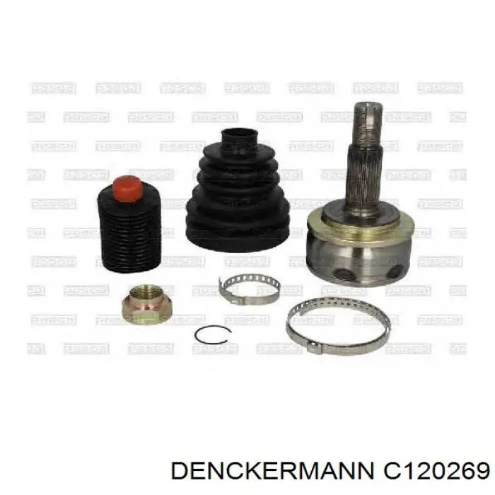 Граната колісна Denckermann C120269 ціна, від 28.70 USD