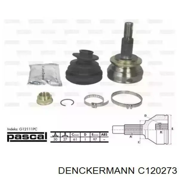 Граната колісна Denckermann C120273 ціна, від 213325.25 USD