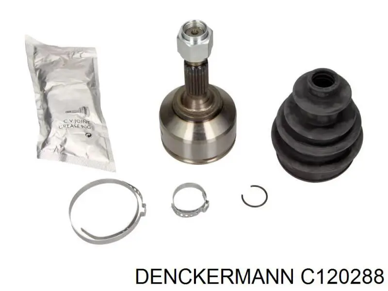 C120288 Denckermann шрус зовнішній передній, лівий