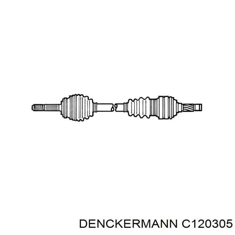 ШРКШ внутрішній, передній Denckermann C120305 ціна, від 43.16 USD
