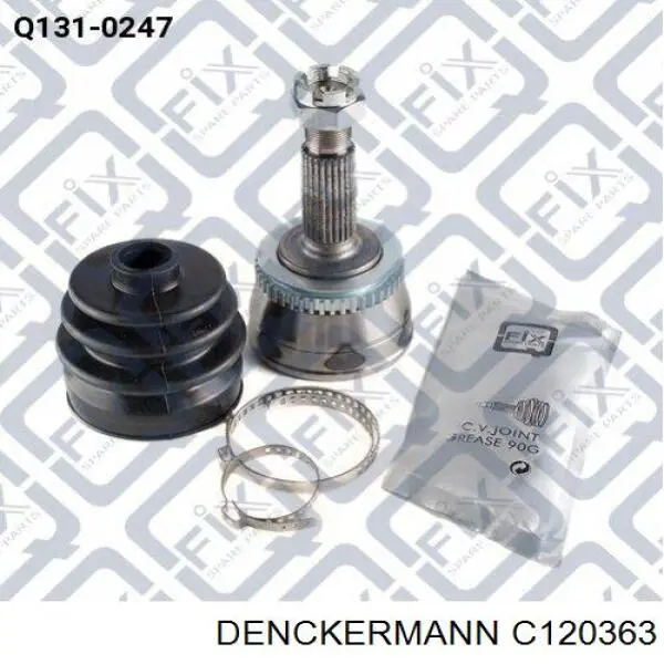 Граната колісна Denckermann C120363 ціна, від 29.79 USD