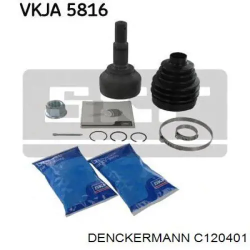 Купити C120401 Denckermann Шарнір приводу зовнішній