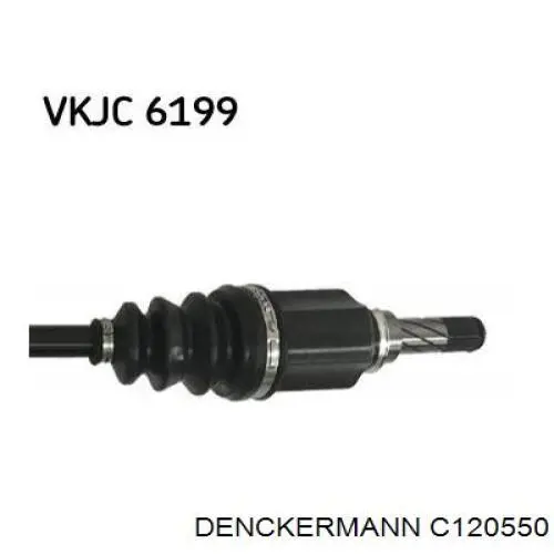 C120550 Denckermann Граната зовнішня