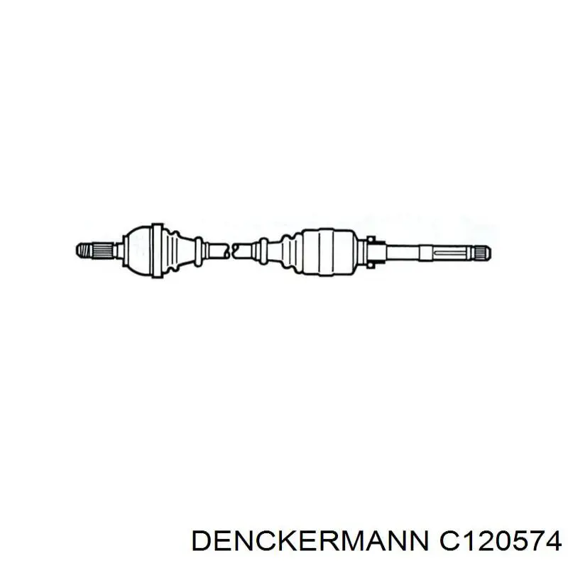 Граната колісна Denckermann C120574 ціна, від 58.14 USD