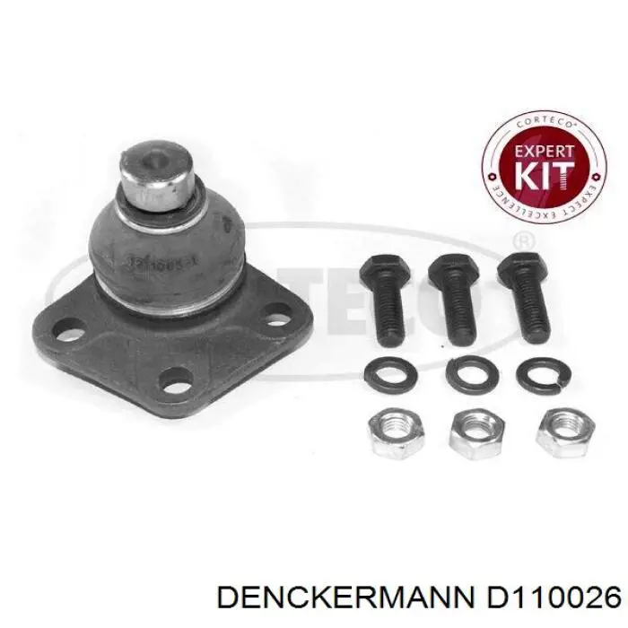 Кульова опора, нижня Denckermann D110026 ціна, від 9.63 USD