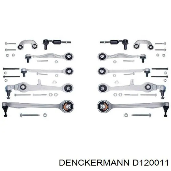 D120011 Denckermann важіль передньої підвіски нижній, лівий