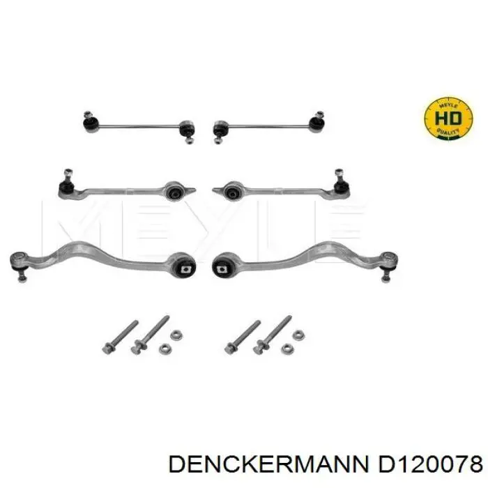 D120078 Denckermann Важіль передньої підвіски верхній, лівий