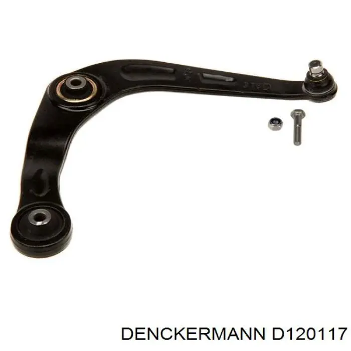 Важіль передньої підвіски нижній, правий D120117 Denckermann