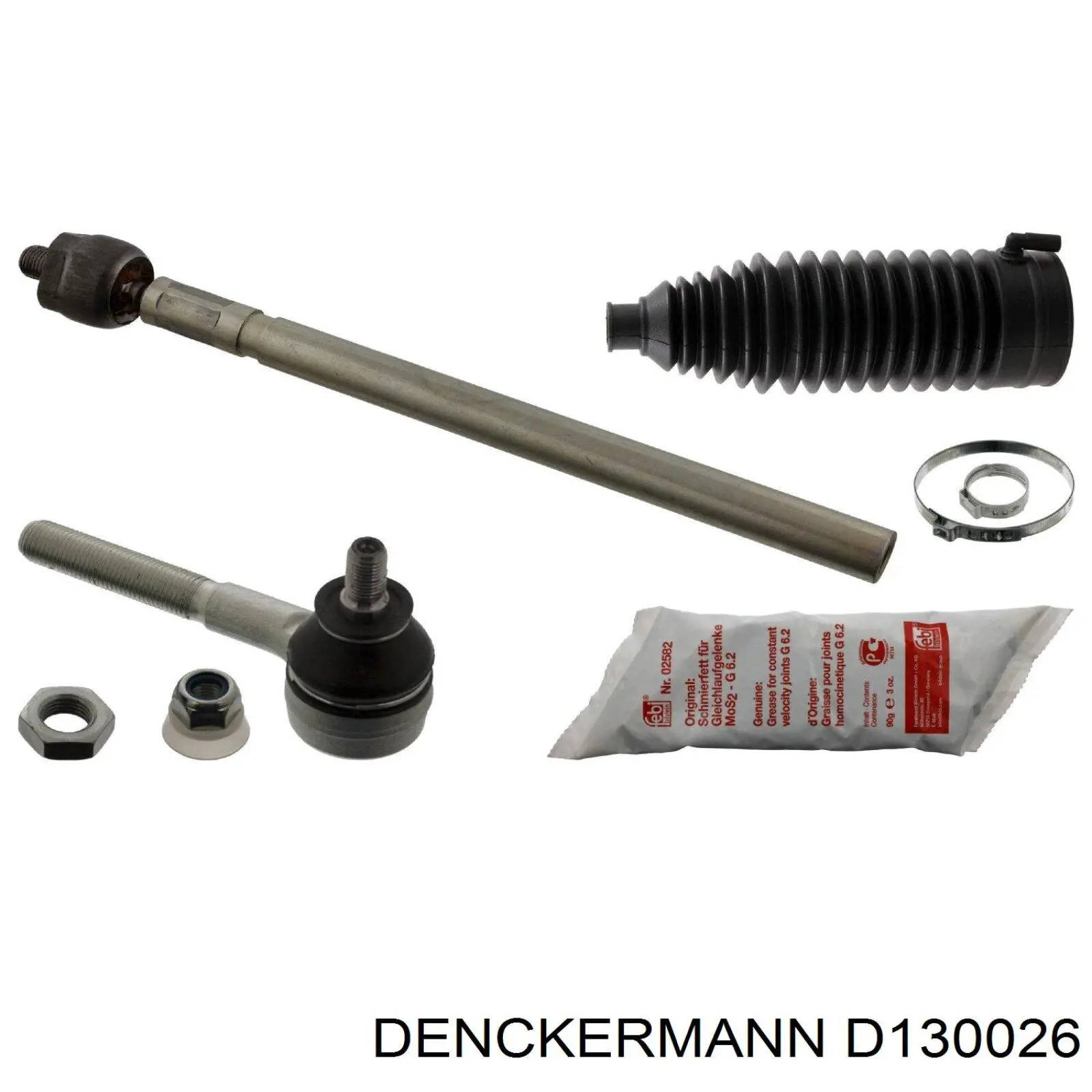 D130026 Denckermann Зовнішній наконечник рульової тяги