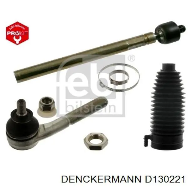 Наконечник рульовий Denckermann D130221 ціна, від 6.55 USD