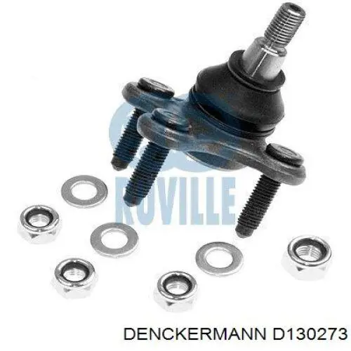Кульова опора, нижня, права D130273 Denckermann