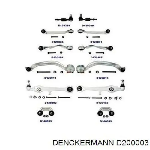 D200003 Denckermann комплект важелів передньої підвіски