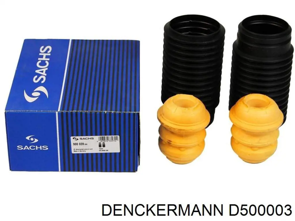 D500003 Denckermann буфер-відбійник амортизатора переднього + пильовик