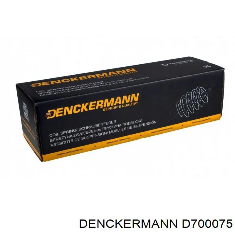 D700075 Denckermann Пружина підвіски задня
