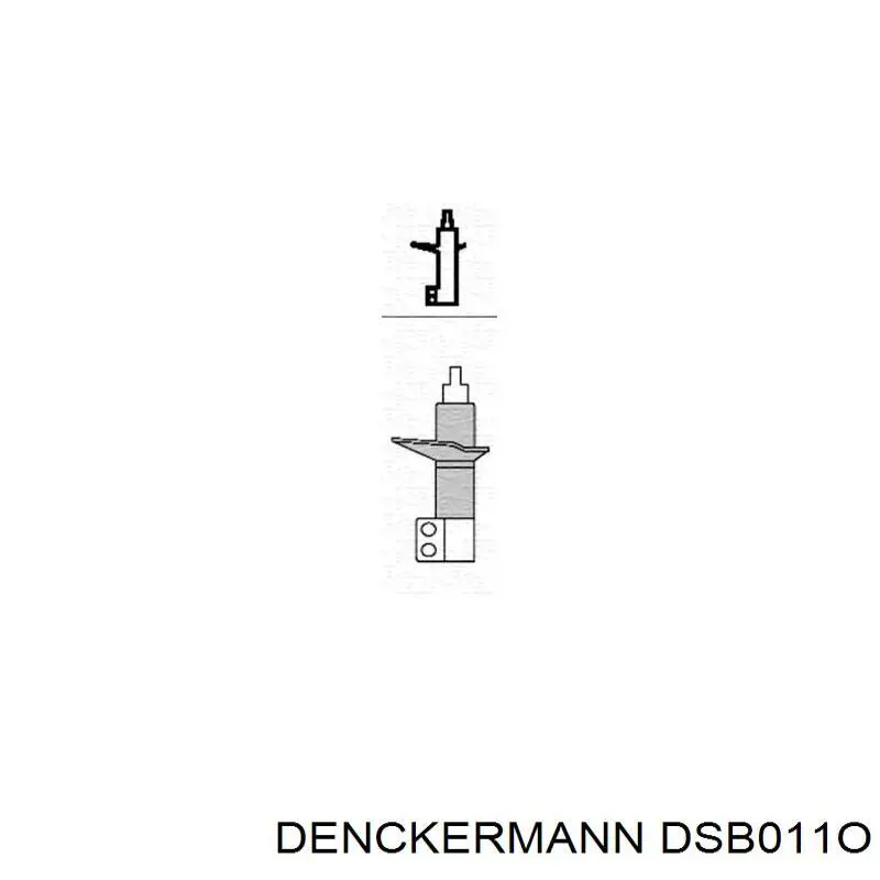 Стойка амортизатора передняя Denckermann DSB011O ціна, від 28.18 USD