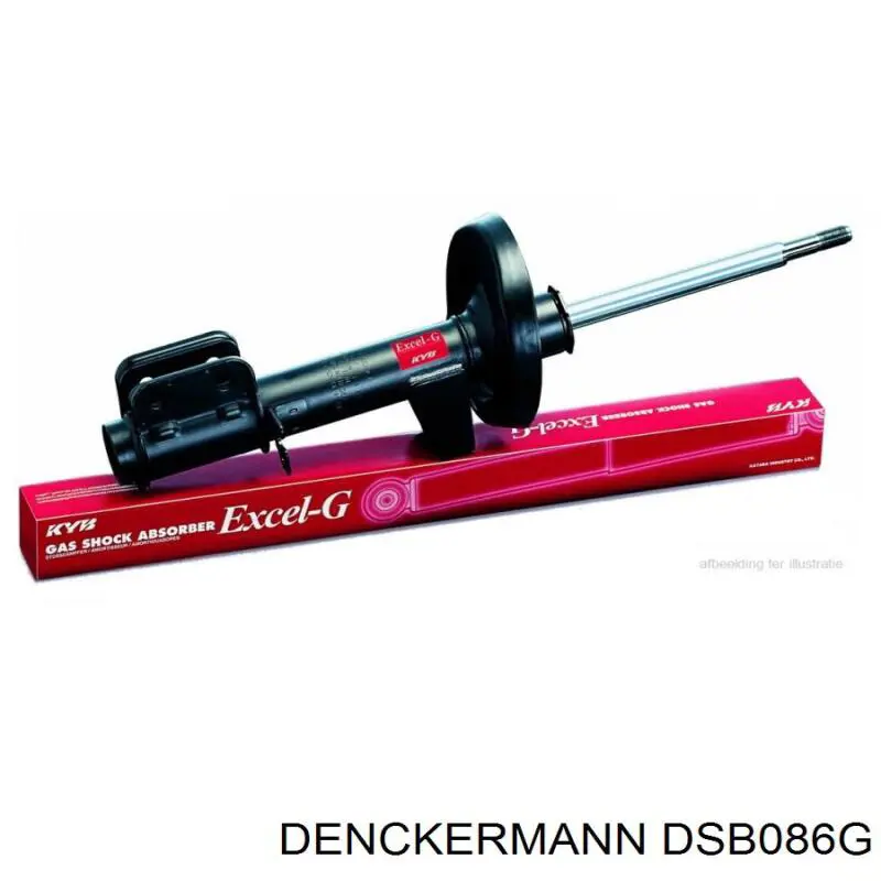 DSB086G Denckermann амортизатор передній, лівий