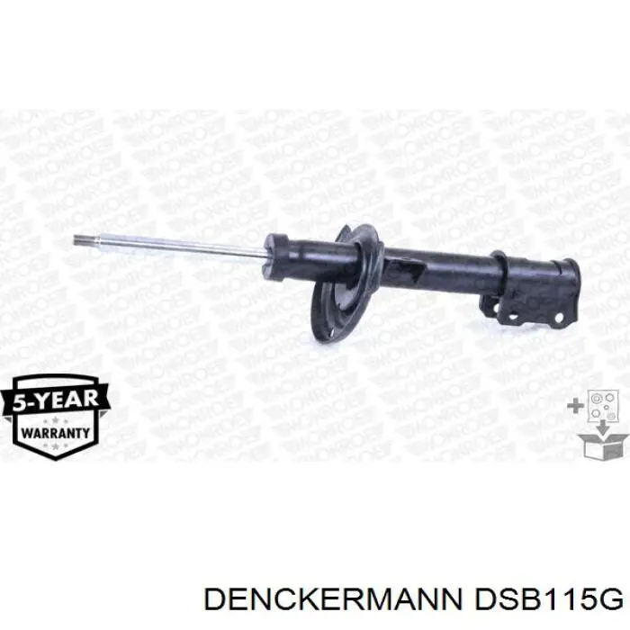 DSB115G Denckermann амортизатор передній, лівий