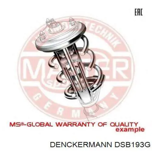 DSB193G Denckermann Амортизатор передньої підвіски