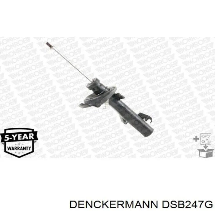 DSB247G Denckermann амортизатор передній, лівий