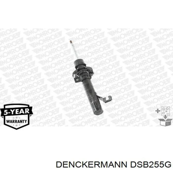 Амортизатор передньої підвіски, лівий Denckermann DSB255G ціна, від 33.63 USD