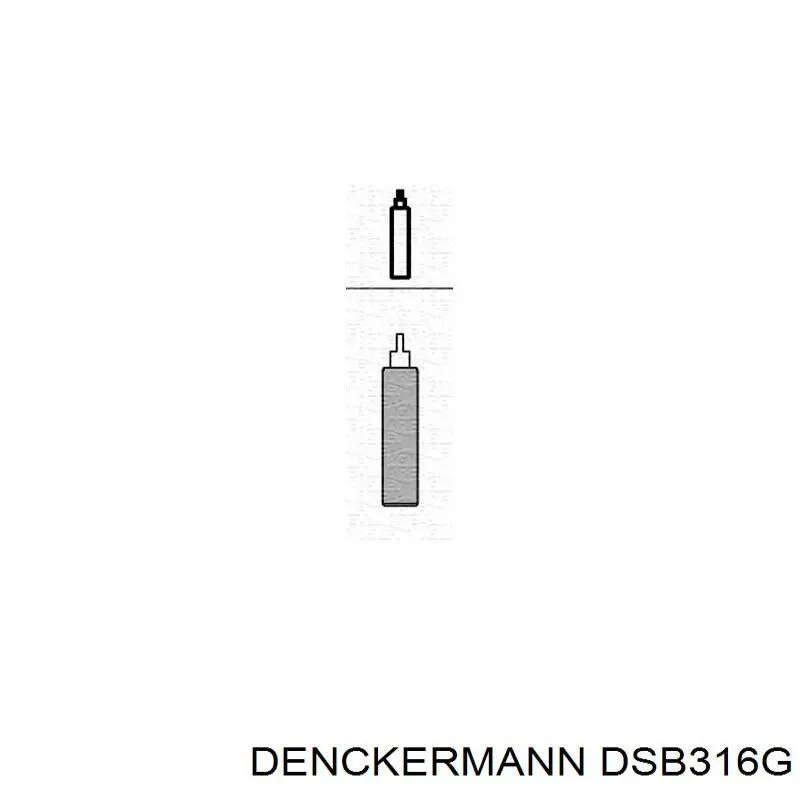DSB316G Denckermann Стійка передня