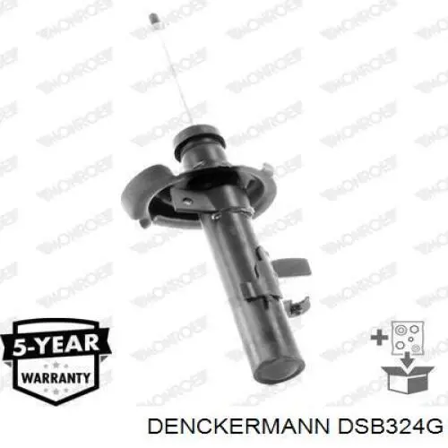 Амортизатор передній, правий Denckermann DSB324G ціна, від 36.64 USD