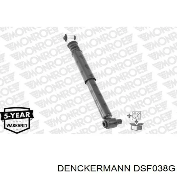 Амортизатор задній Denckermann DSF038G ціна, від 27.64 USD