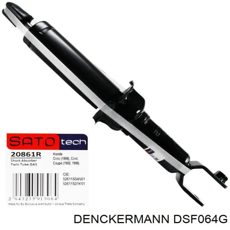 Купити DSF064G Denckermann Стійка амортизатора задня