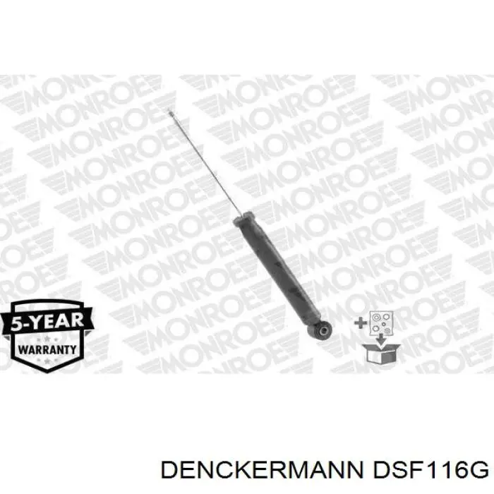 Задній амортизатор Denckermann DSF116G