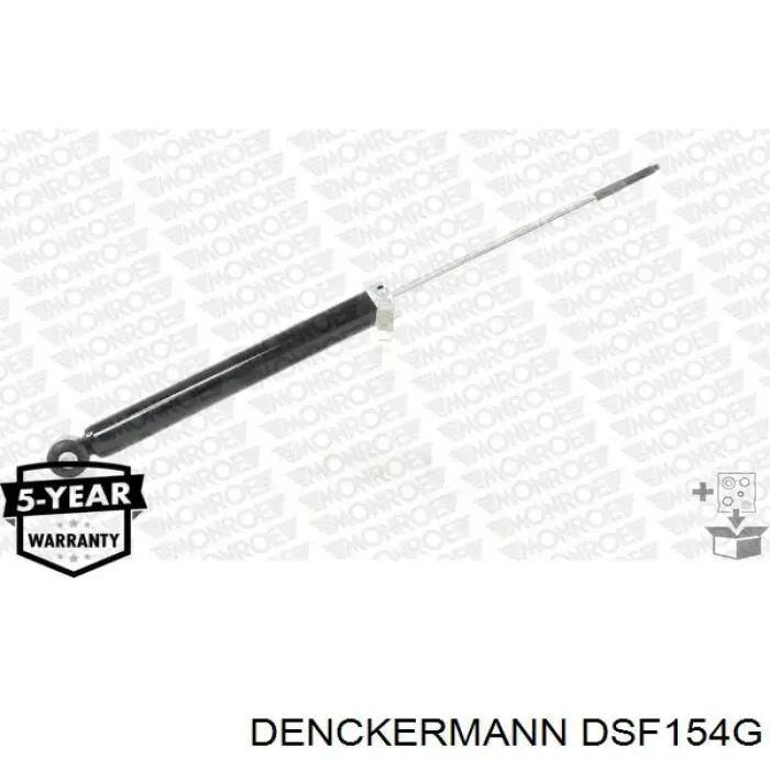 Амортизатор задній Denckermann DSF154G ціна, від 29.19 USD