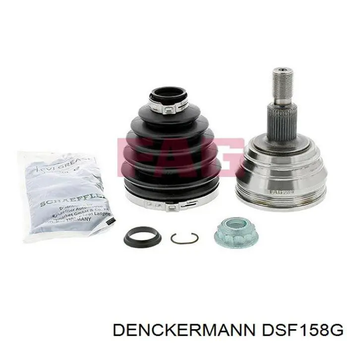 Амортизатор задній Denckermann DSF158G ціна, від 51.61 USD