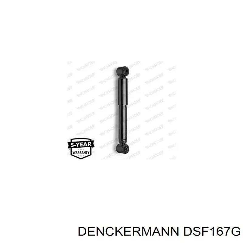 Амортизатор задній Denckermann DSF167G ціна, від 25.37 USD