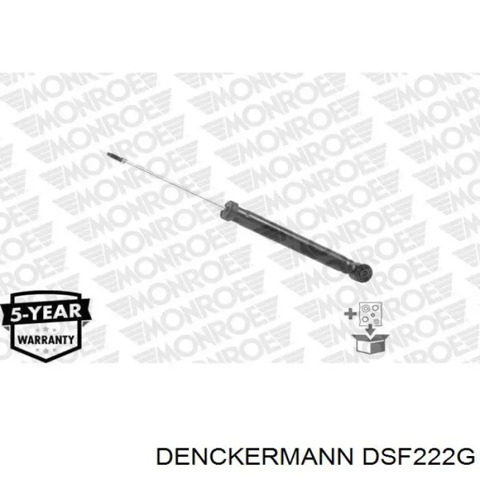 Амортизатор задній Denckermann DSF222G ціна, від 27.08 USD