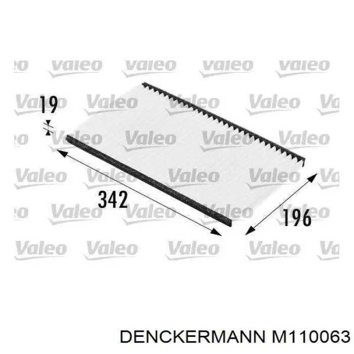 Фільтр повітряний обігрівача Denckermann M110063 ціна, від 4.73 USD