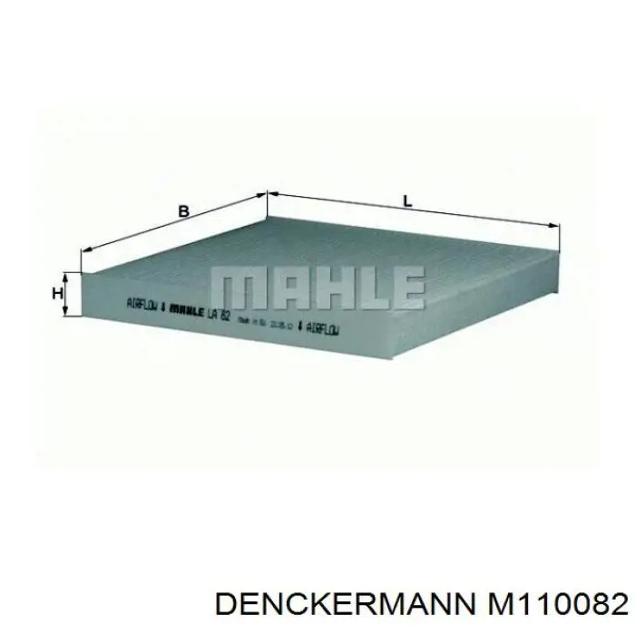 M110082 Denckermann Внутрішньосалонний фільтр